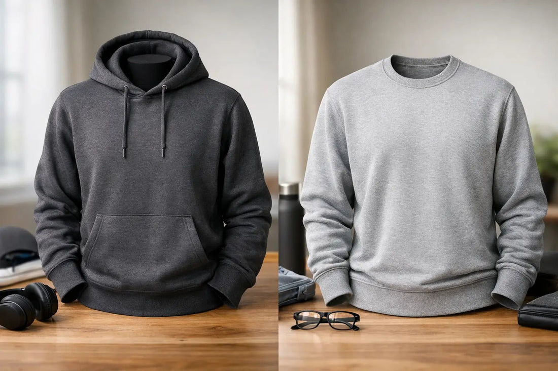 Hoodies Versus Crewneck Sweatshirts: Which Fits? - HeartHalo