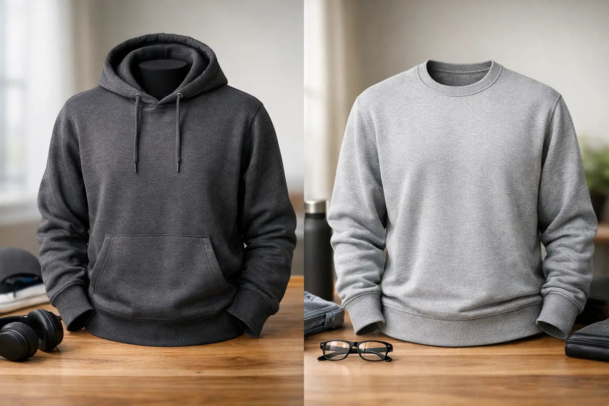 Hoodies Versus Crewneck Sweatshirts: Which Fits? - HeartHalo