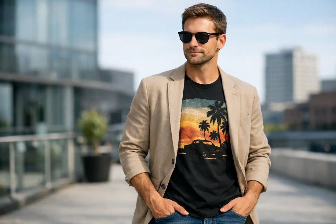 How to Wear Graphic Tees With Quiet Confidence - HeartHalo
