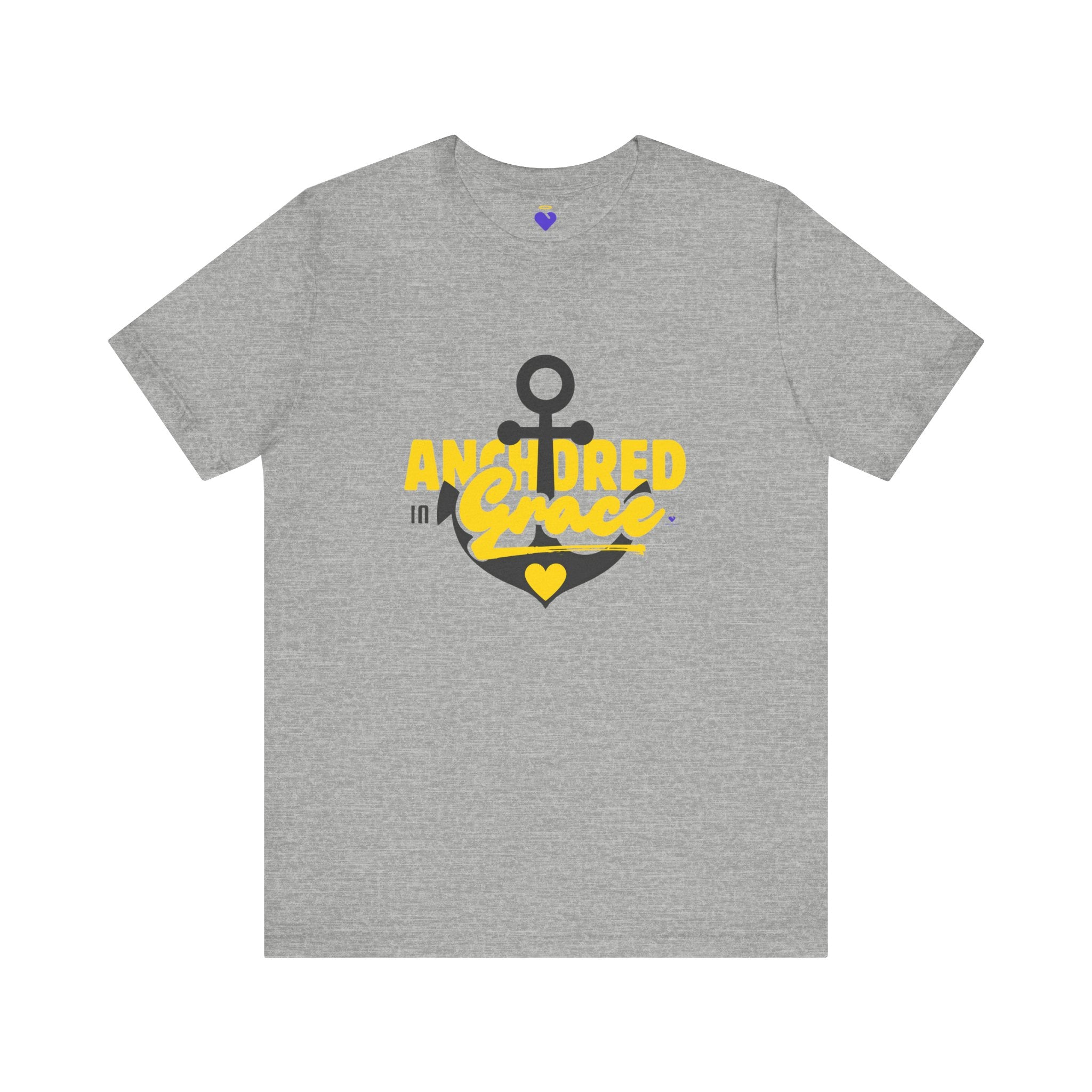 Anchored in Grace: Unisex  Short Sleeve Classic Tee