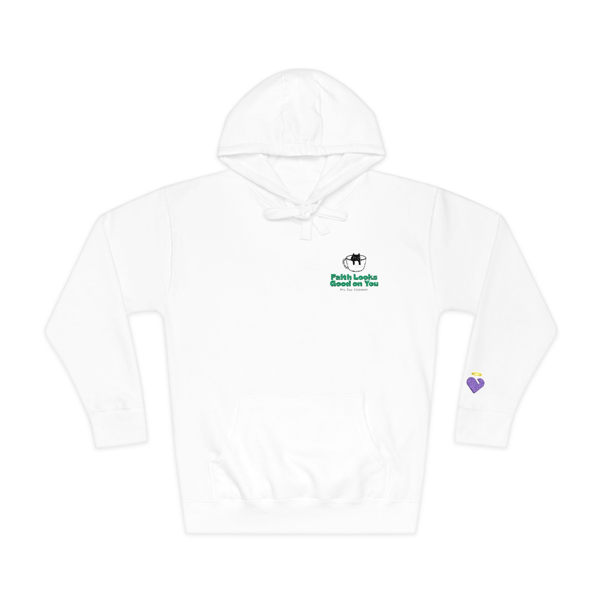 Faith Looks Good On You | Unisex Fleece Pullover Hoodie