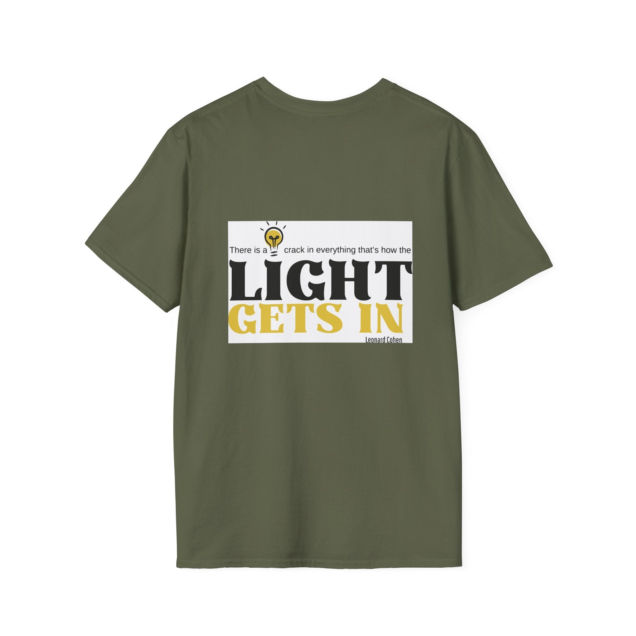 Light Gets In -  Unisex Softstyle T-Shirt