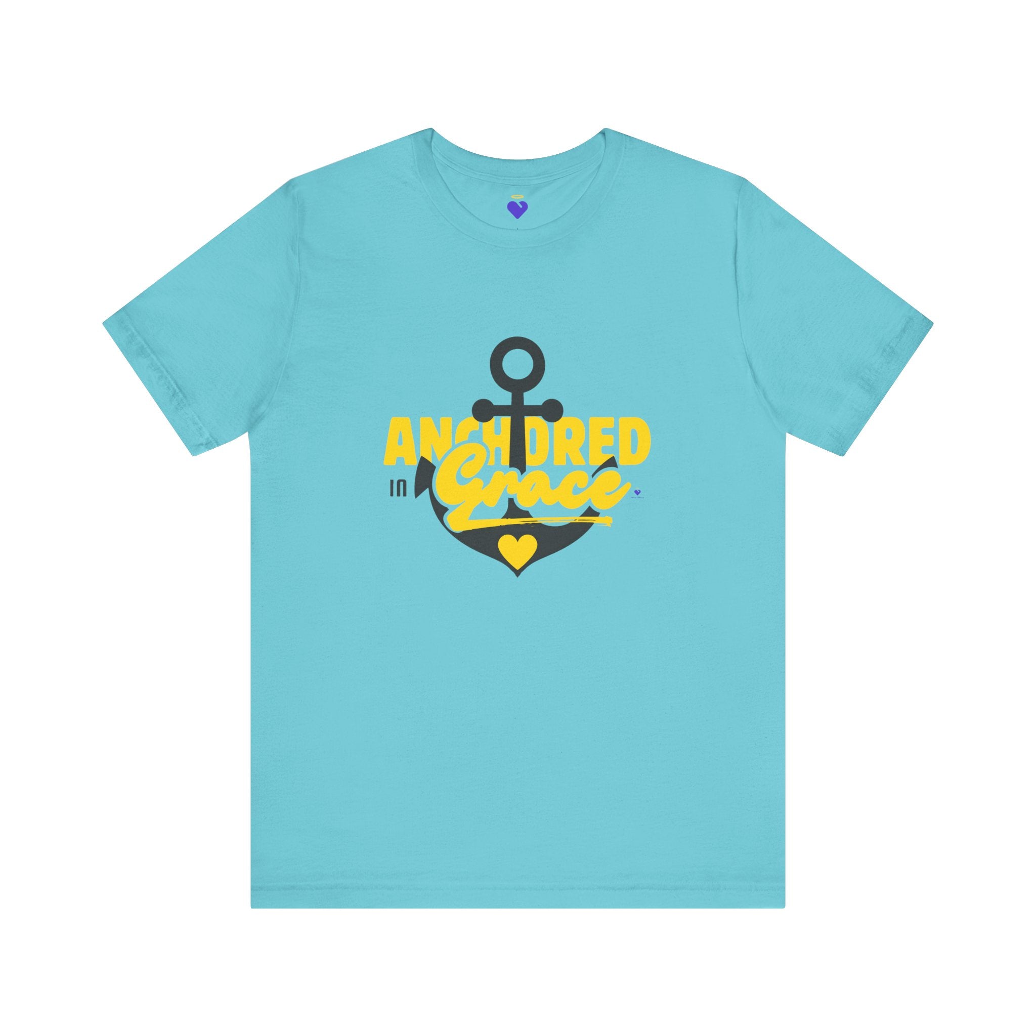 Anchored in Grace: Unisex  Short Sleeve Classic Tee