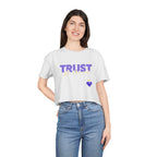Trust the Process — Women's Crop Top
