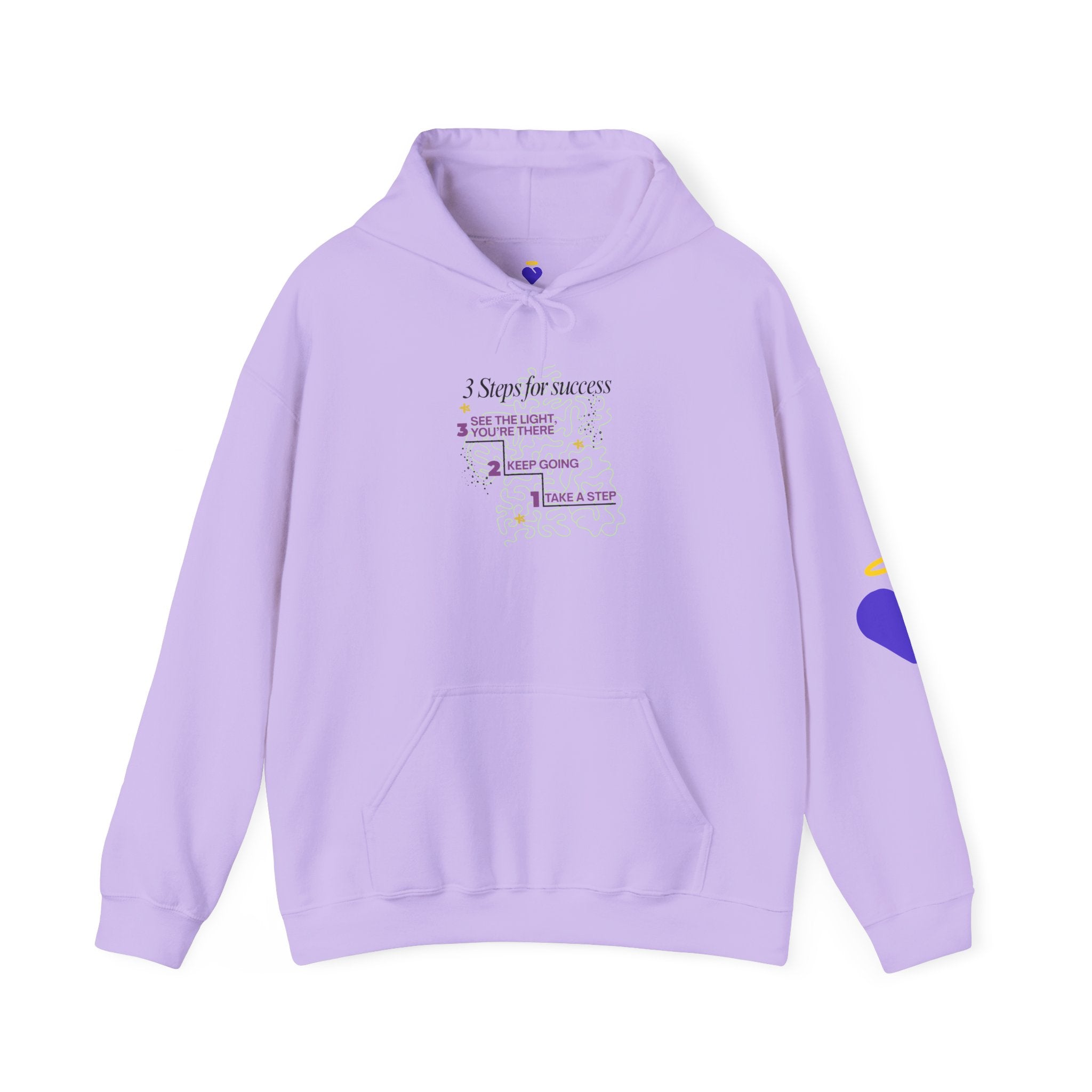 3 Steps to Success - Unisex Heavy Blend™ Hooded Sweatshirt