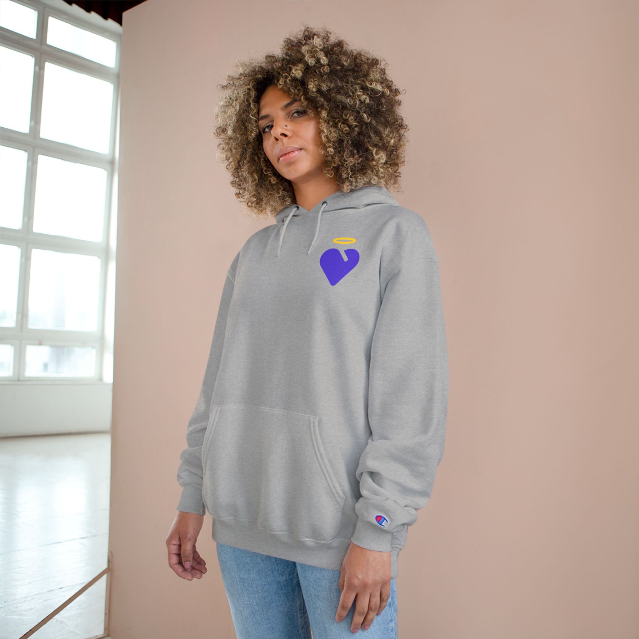 Grace Over Grind | Unisex Champion Premium Pullover Hoodie