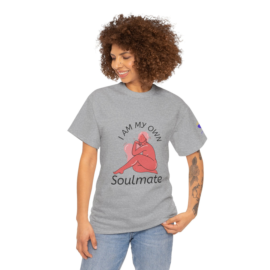I Am My Own Soulmate - Unisex Heavy Cotton T-Shirt (Round Neck)