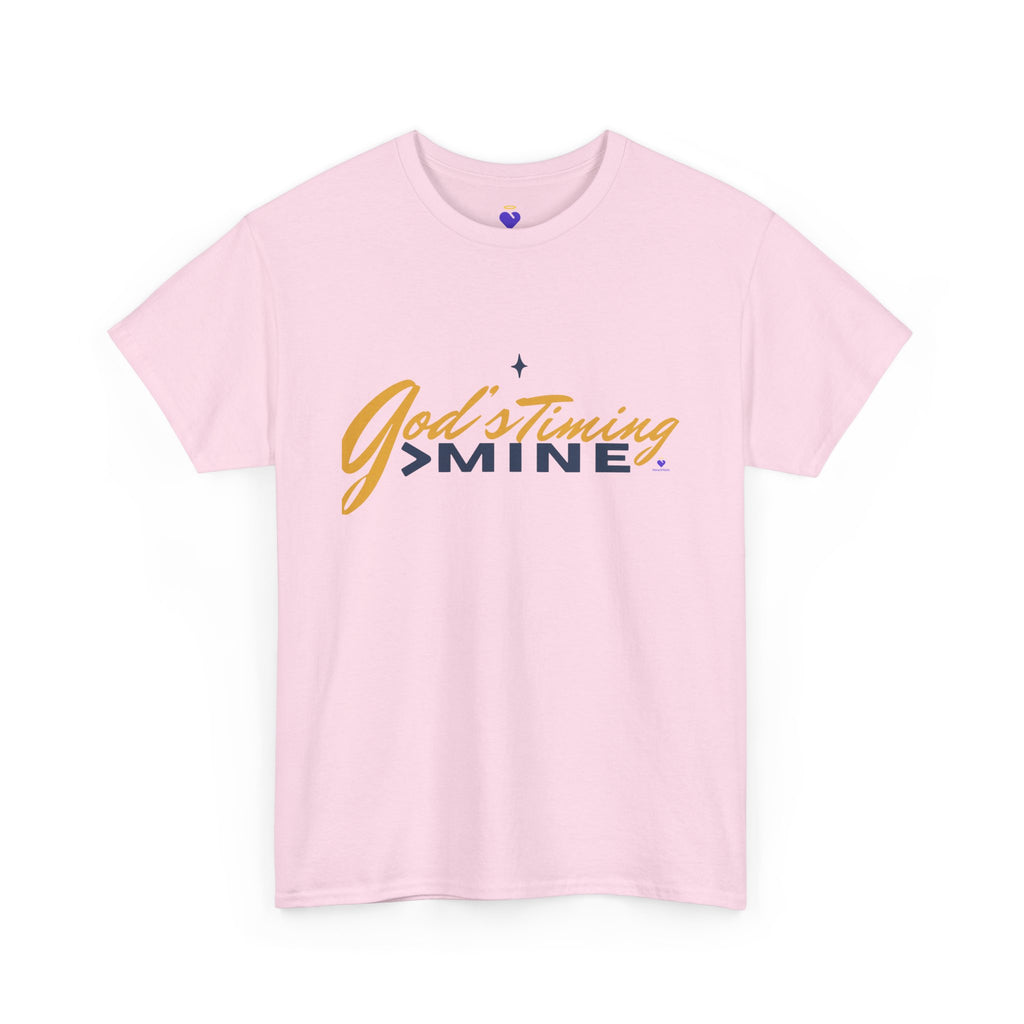 God's Timing | Unisex Heavy Cotton Tee