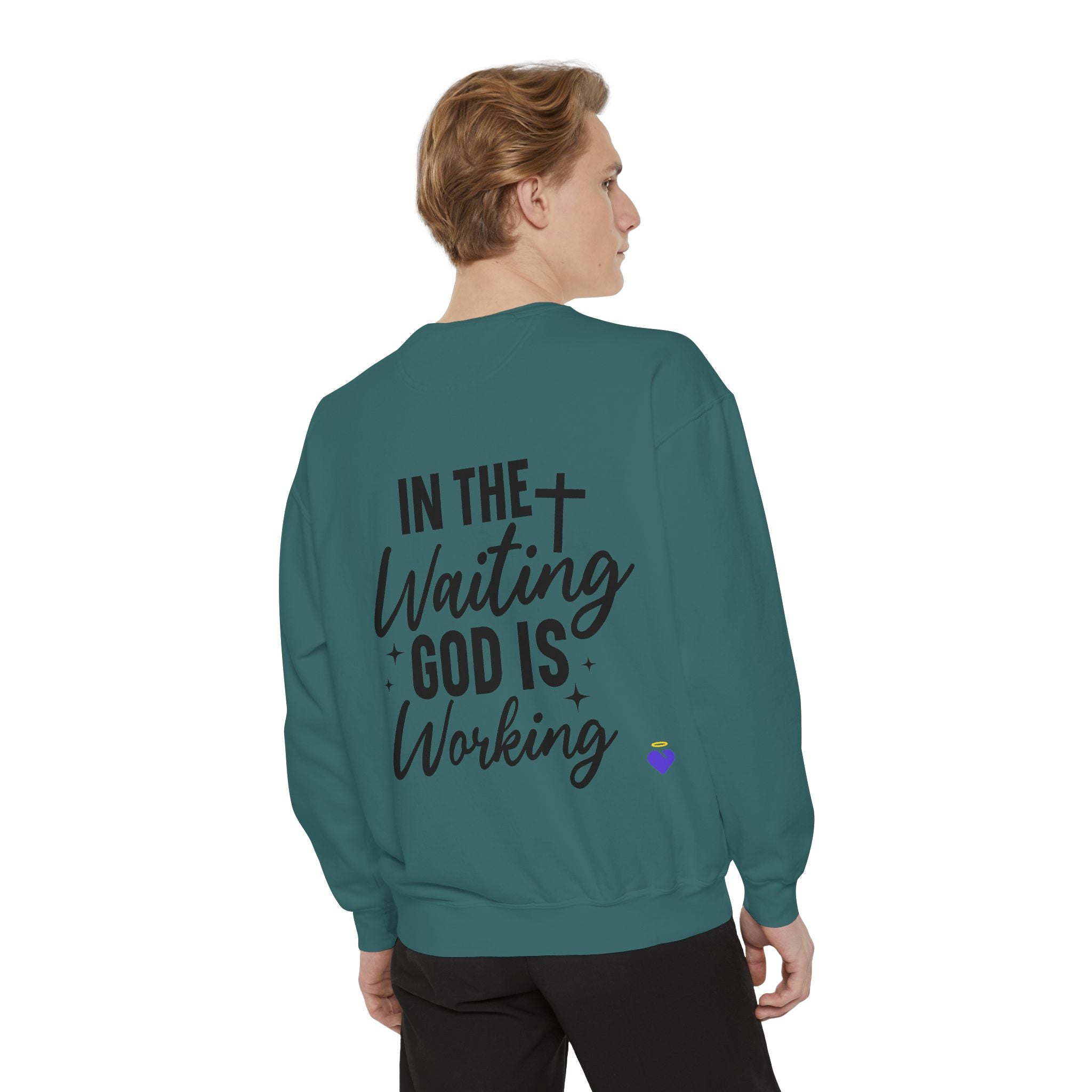 In the Waiting | Unisex Dyed Sweatshirt
