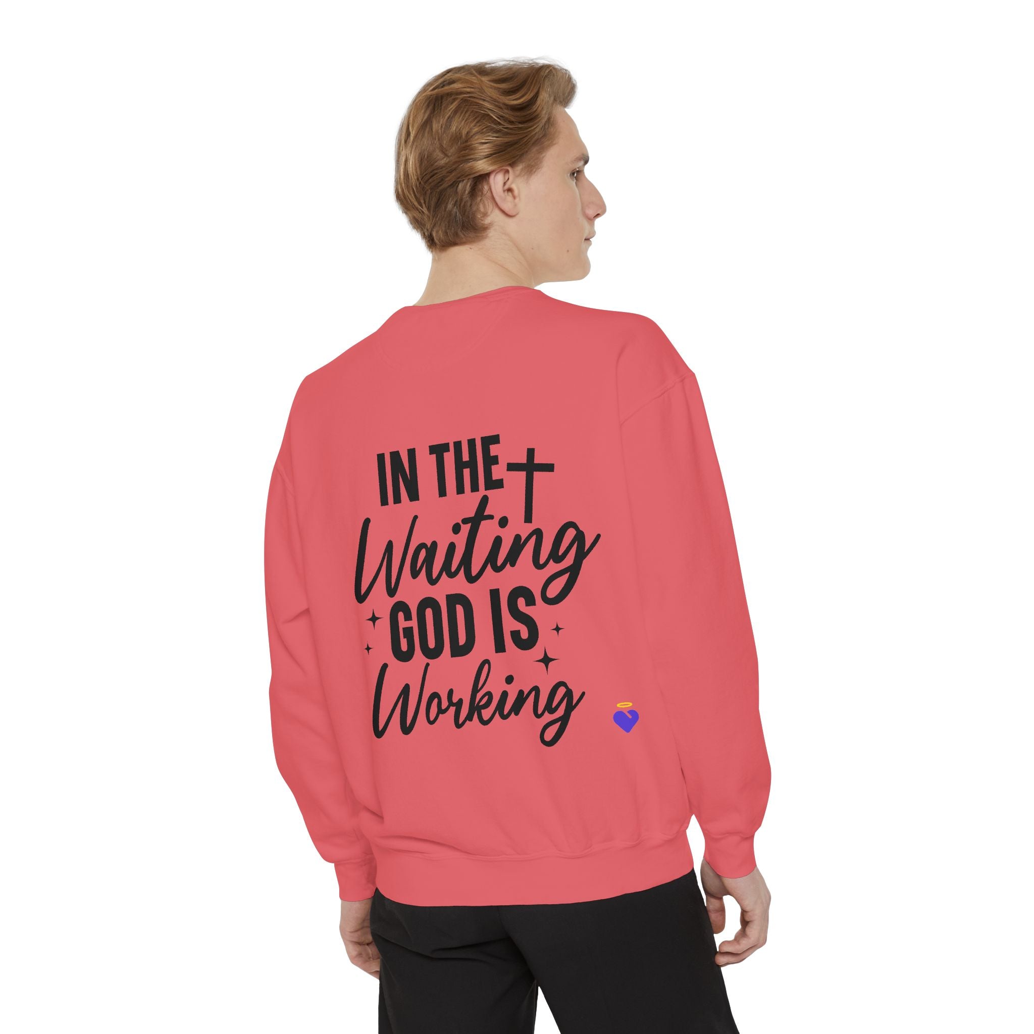 In the Waiting | Unisex Dyed Sweatshirt