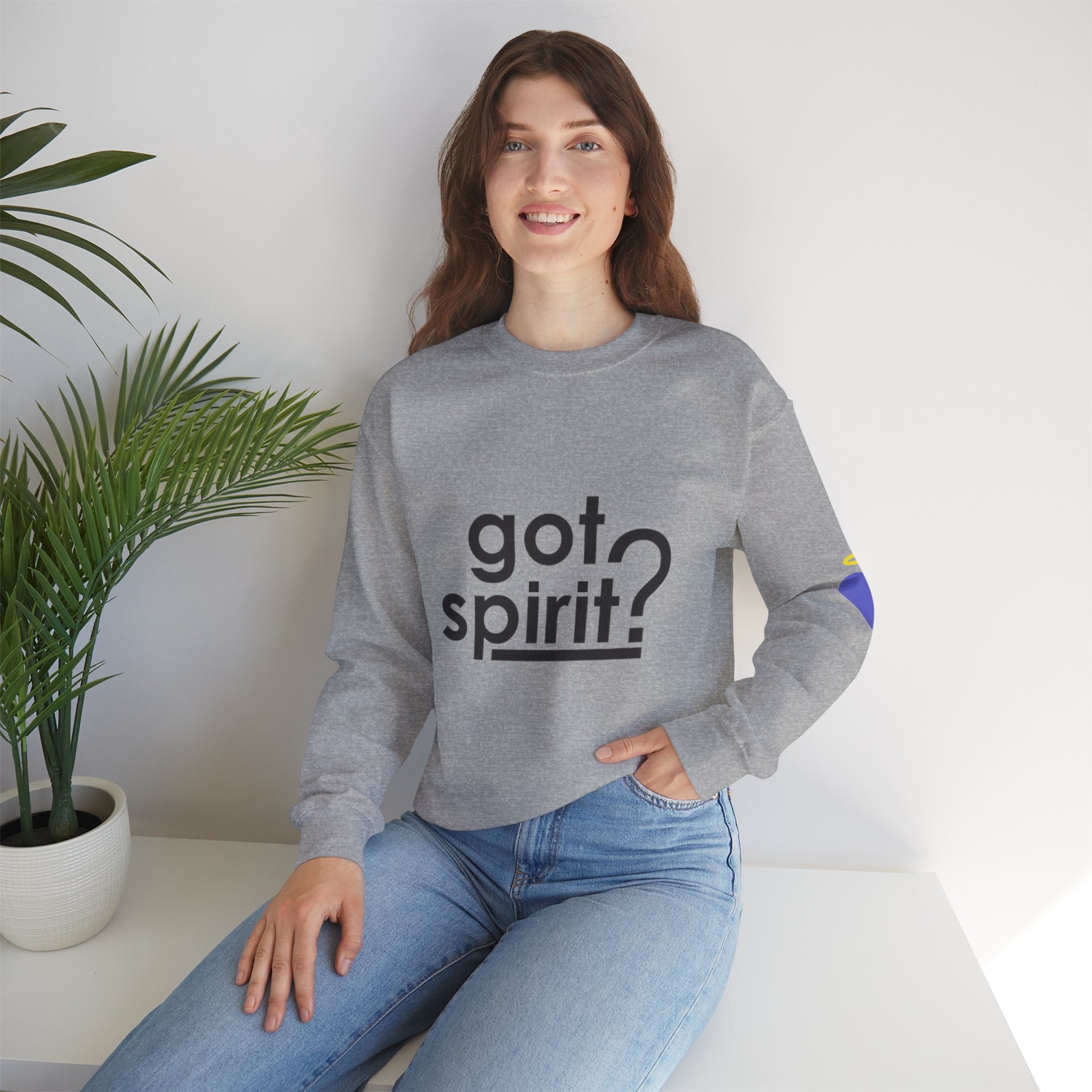 Got Spirit? | Unisex Heavy Crewneck Sweatshirt