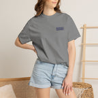 Manage Boundaries | Embroidered Garment-Dyed T-Shirt