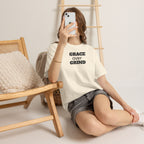 Grace over Grind | Embroidered Unisex Classic T-Shirt