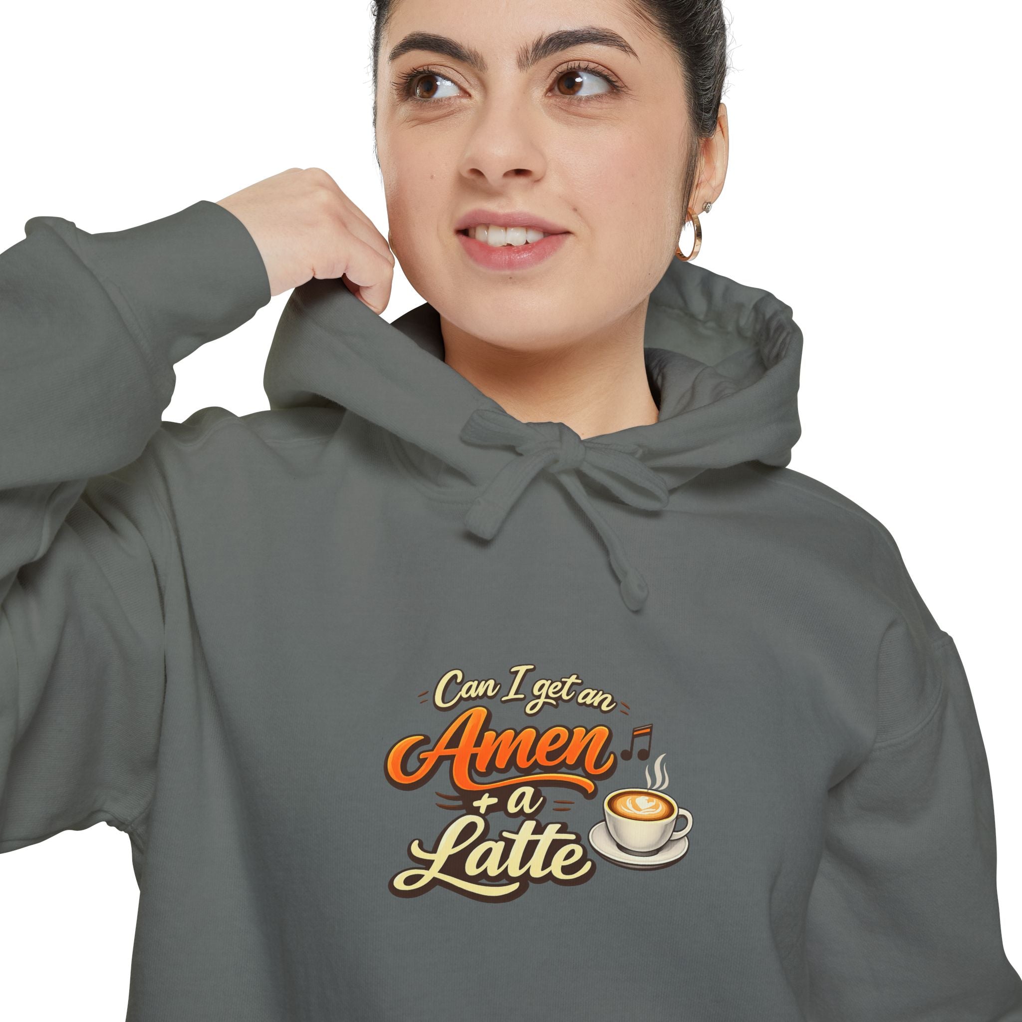 Latte Lover Hoodie — 'All You Need Is A Latte' Cozy Coffee Sweatshirt