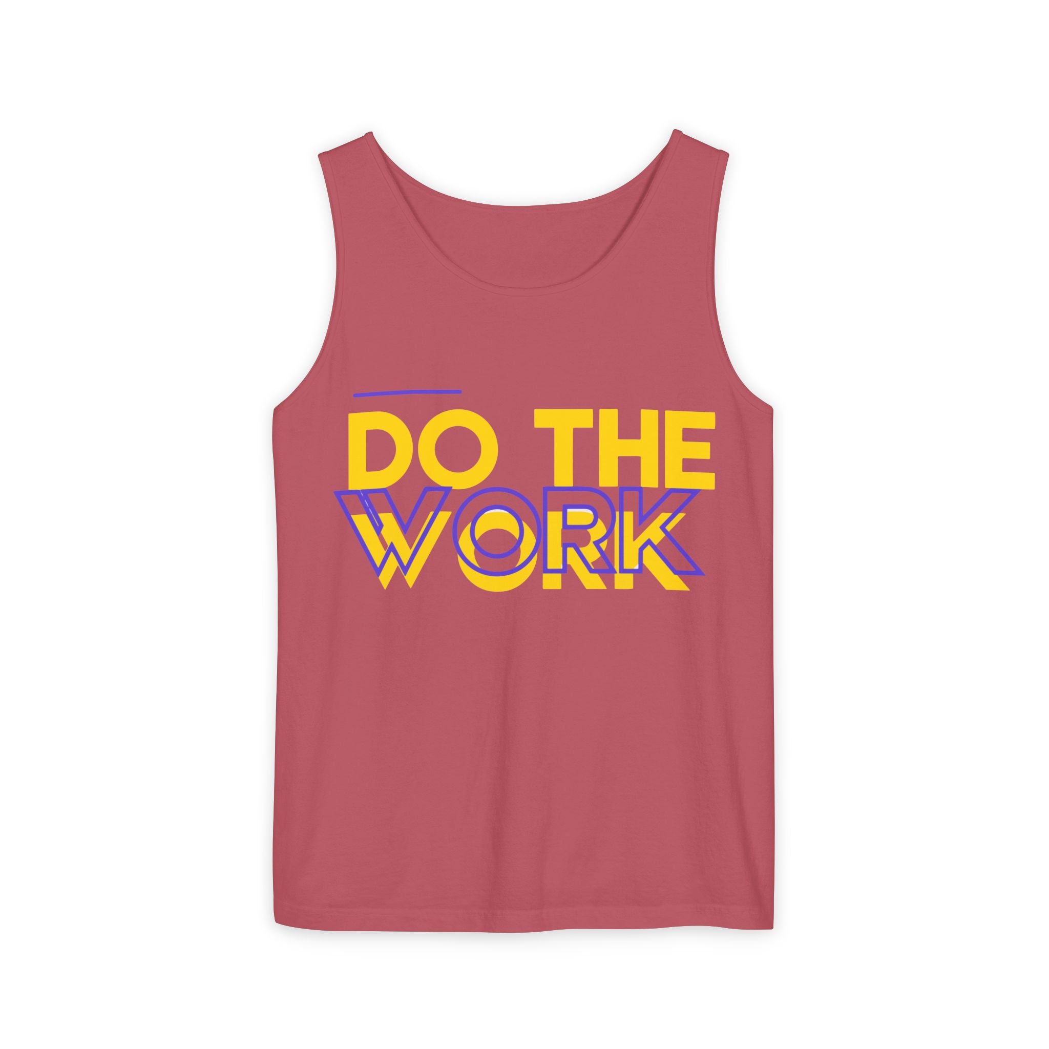 Do The Work | Unisex Garment-Dyed Tank Top