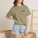 Manage Boundaries | Embroidered Garment-Dyed T-Shirt
