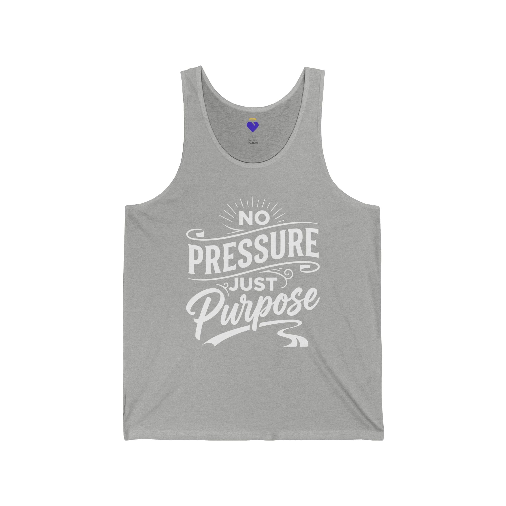 No Pressure, Just Purpose | Men's Staple Tank Top