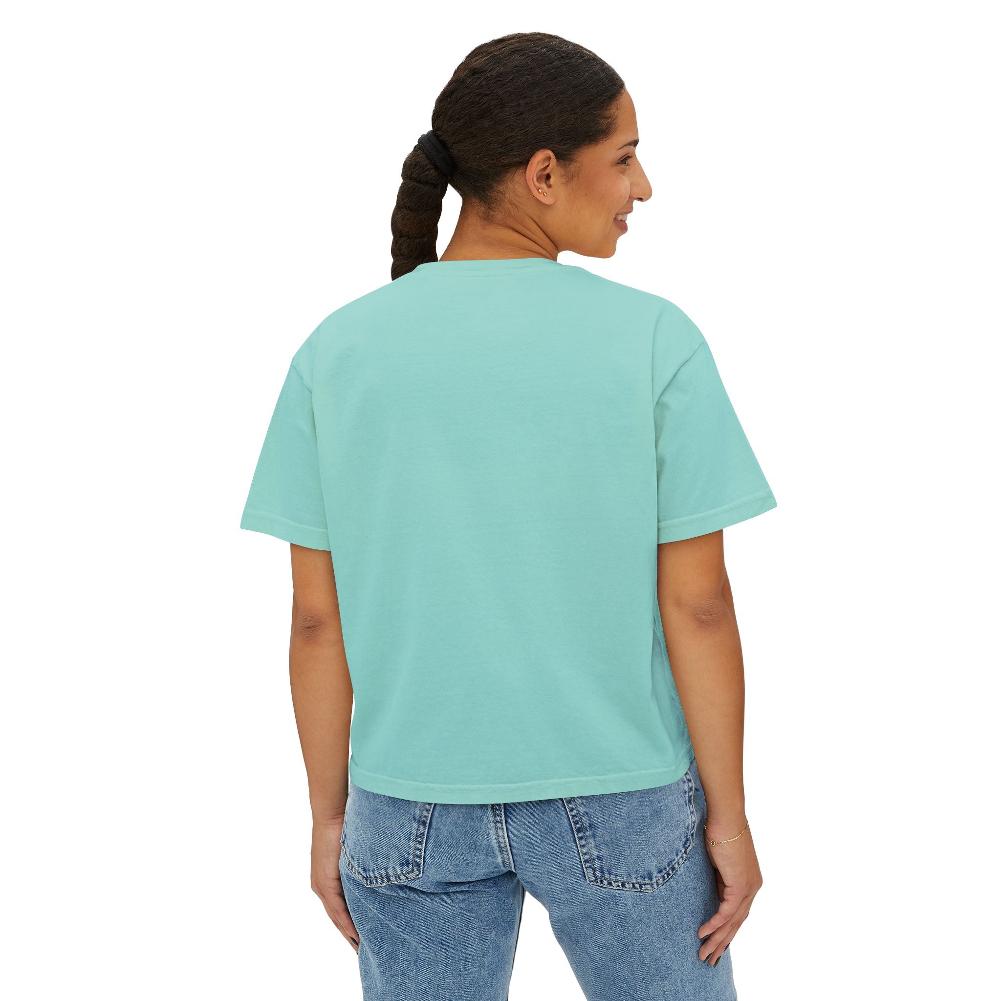 Do The Work | Women's Boxy Crop Top