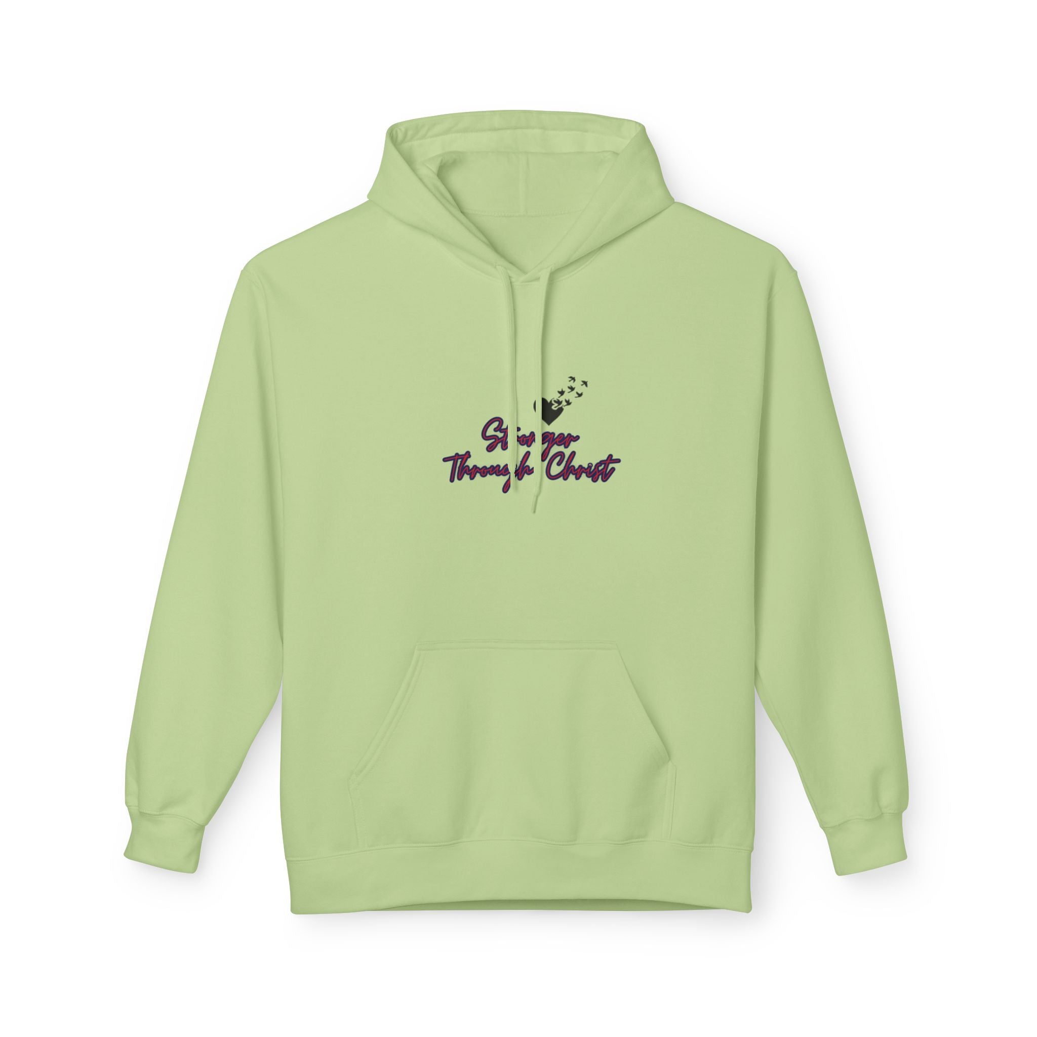 Stronger through Christ |Unisex Midweight Hooded Sweatshirt
