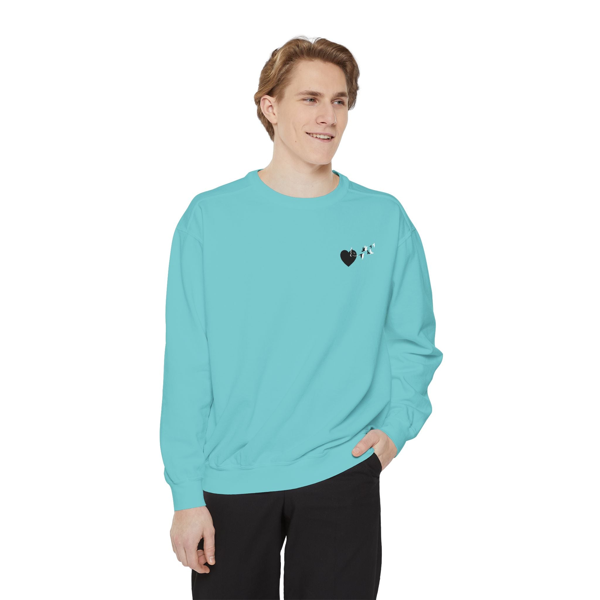 In the Waiting | Unisex Dyed Sweatshirt