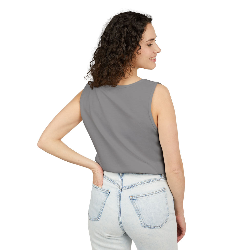 Protecting My Peace | Unisex Garment-Dyed Tank Top