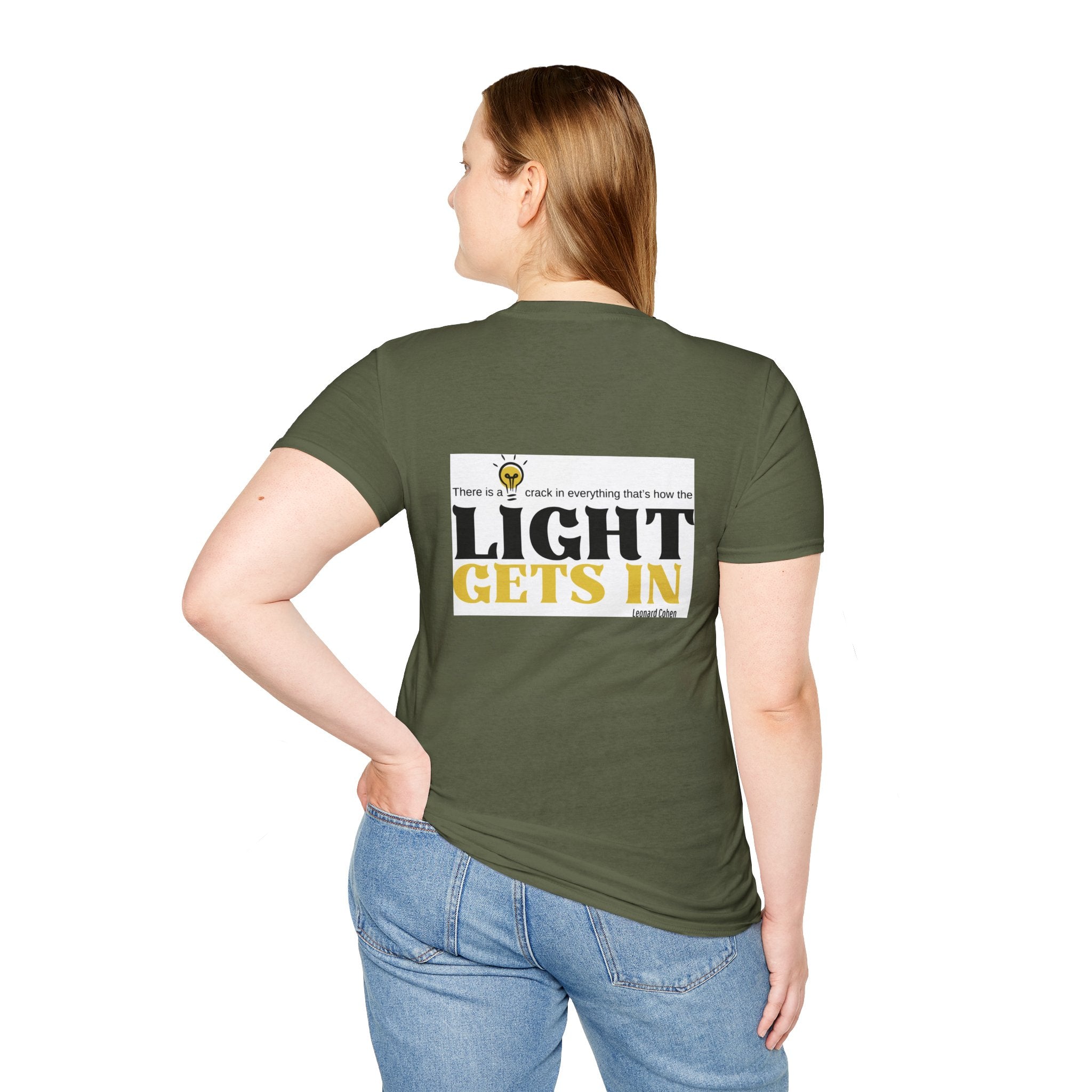 Light Gets In -  Unisex Softstyle T-Shirt