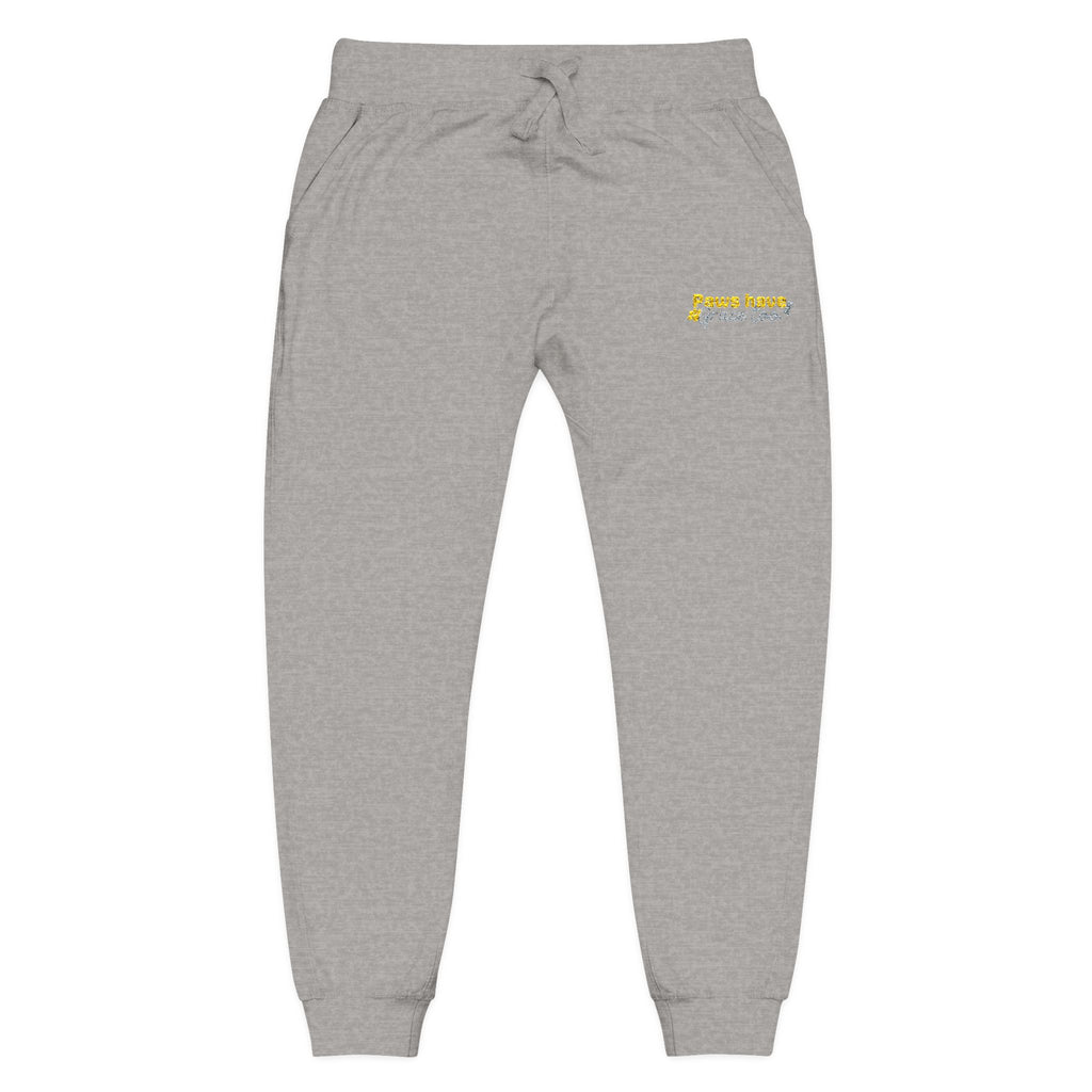 Paws Have Grace Too | Unisex Fleece Sweatpants