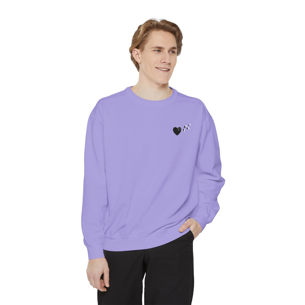 In the Waiting | Unisex Dyed Sweatshirt