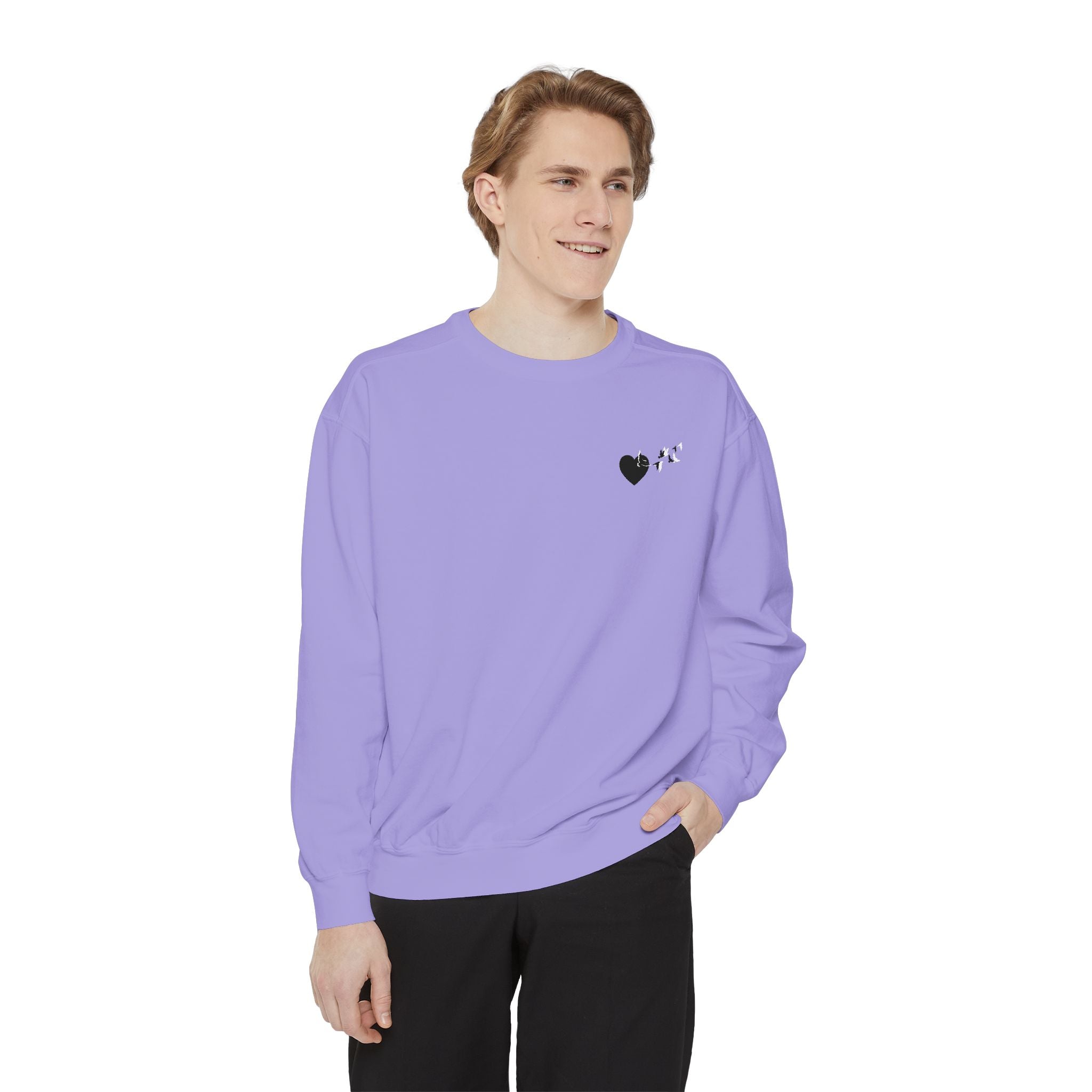 In the Waiting | Unisex Dyed Sweatshirt