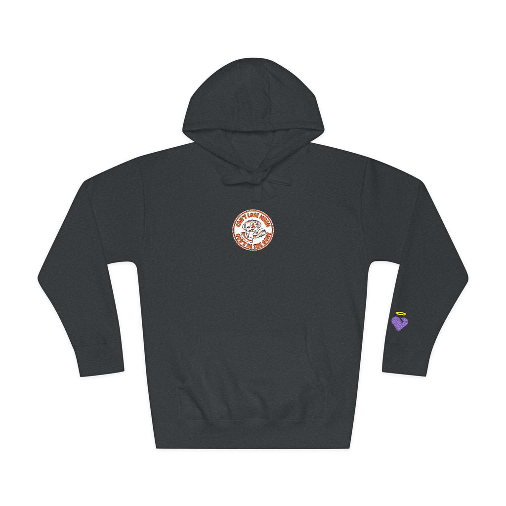 Can't Lose When God's in the Game | Unisex Fleece Pullover Hoodie