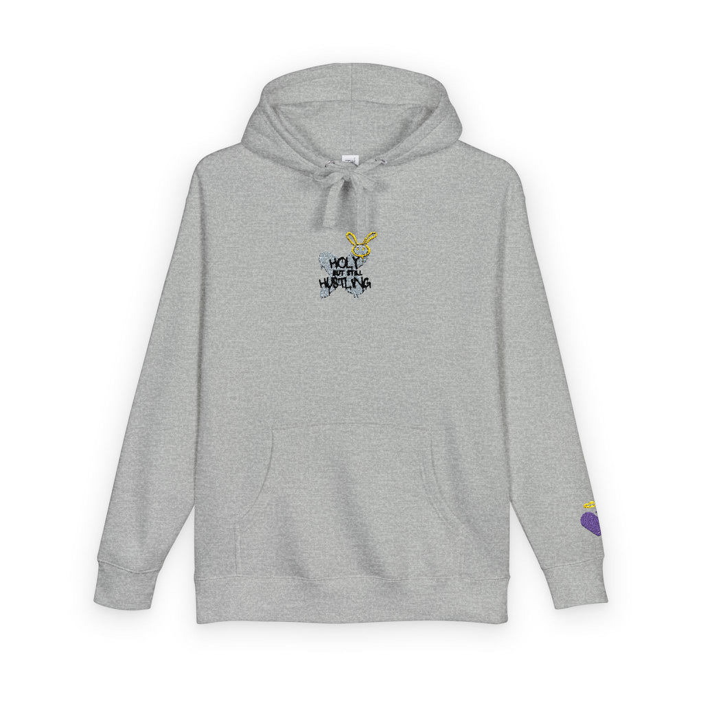 Holy But Still Hustling | Unisex Fleece Pullover Hoodie