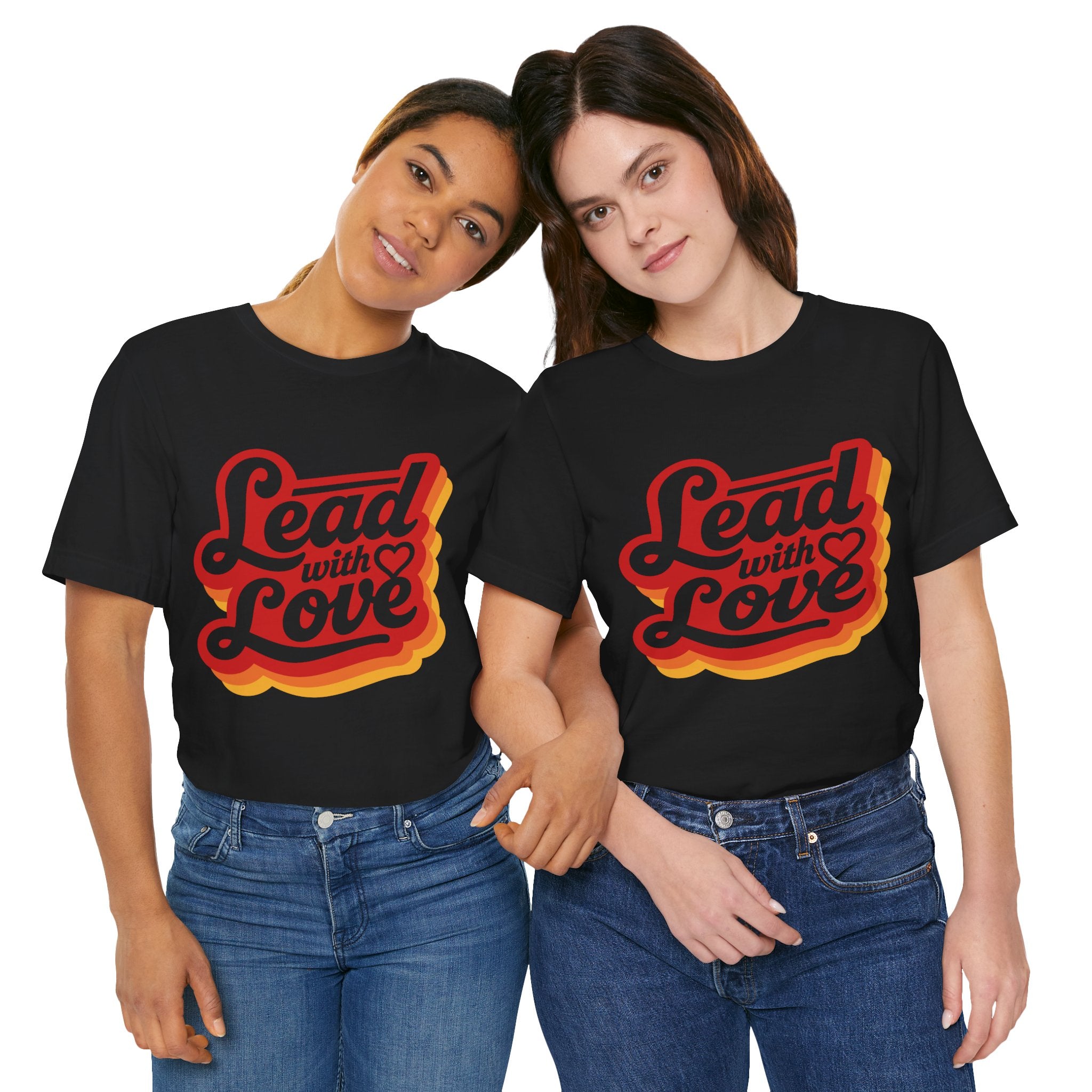 Lead with Love — Unisex Classic Jersey Short Sleeve T-Shirt
