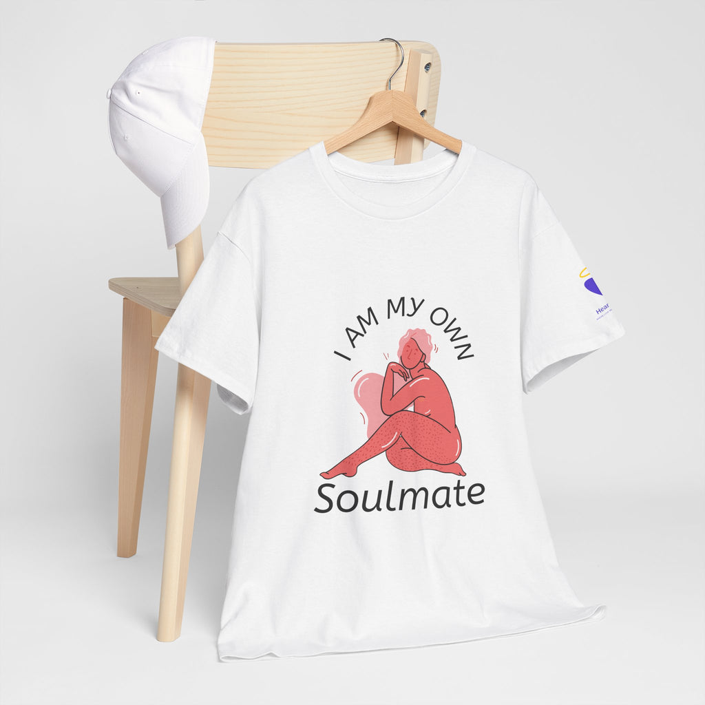 I Am My Own Soulmate - Unisex Heavy Cotton T-Shirt (Round Neck)