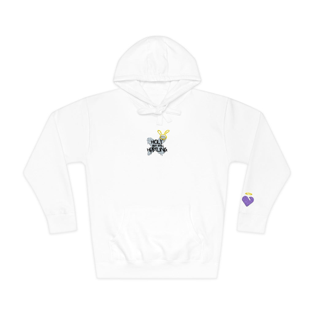 Holy But Still Hustling | Unisex Fleece Pullover Hoodie