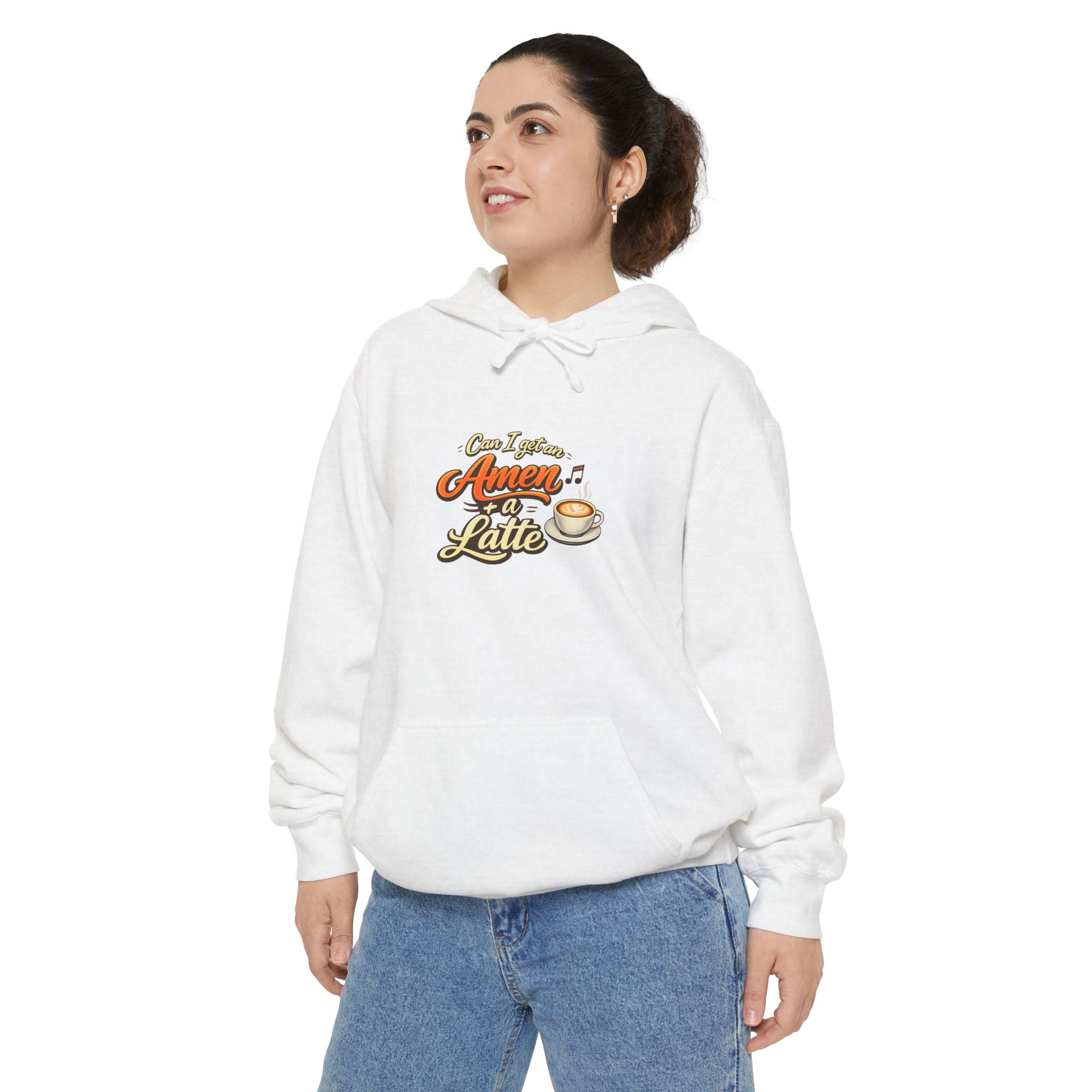 Latte Lover Hoodie — 'All You Need Is A Latte' Cozy Coffee Sweatshirt