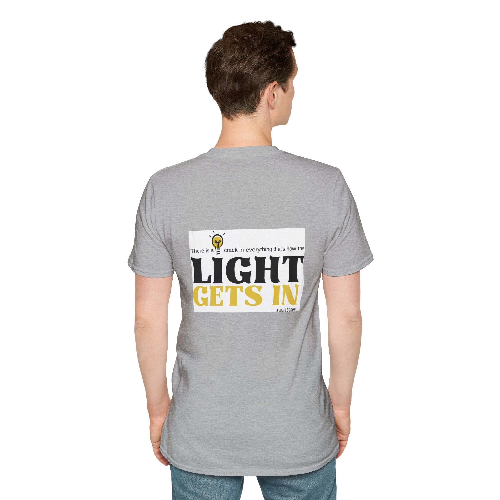 Light Gets In -  Unisex Softstyle T-Shirt