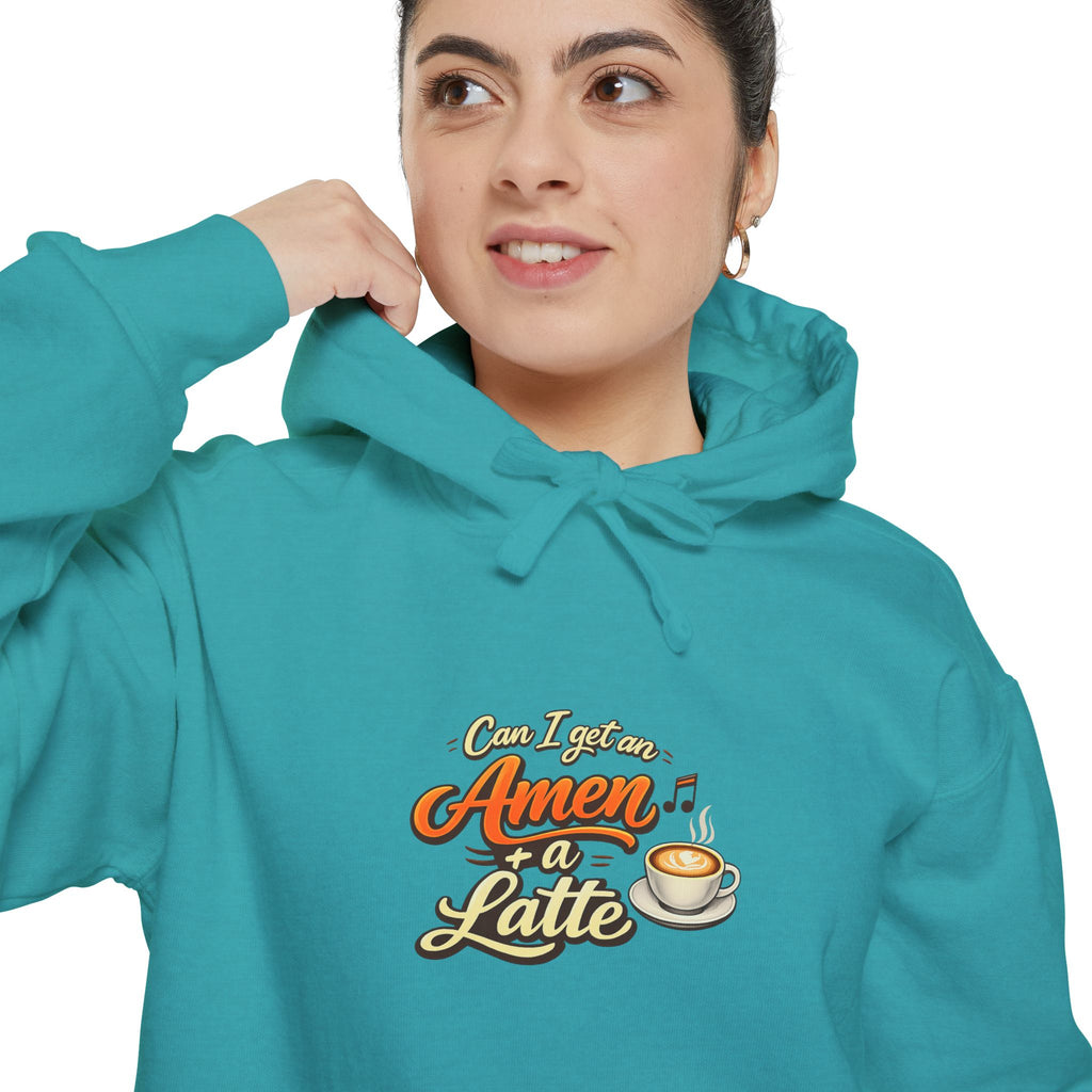 Latte Lover Hoodie — 'All You Need Is A Latte' Cozy Coffee Sweatshirt