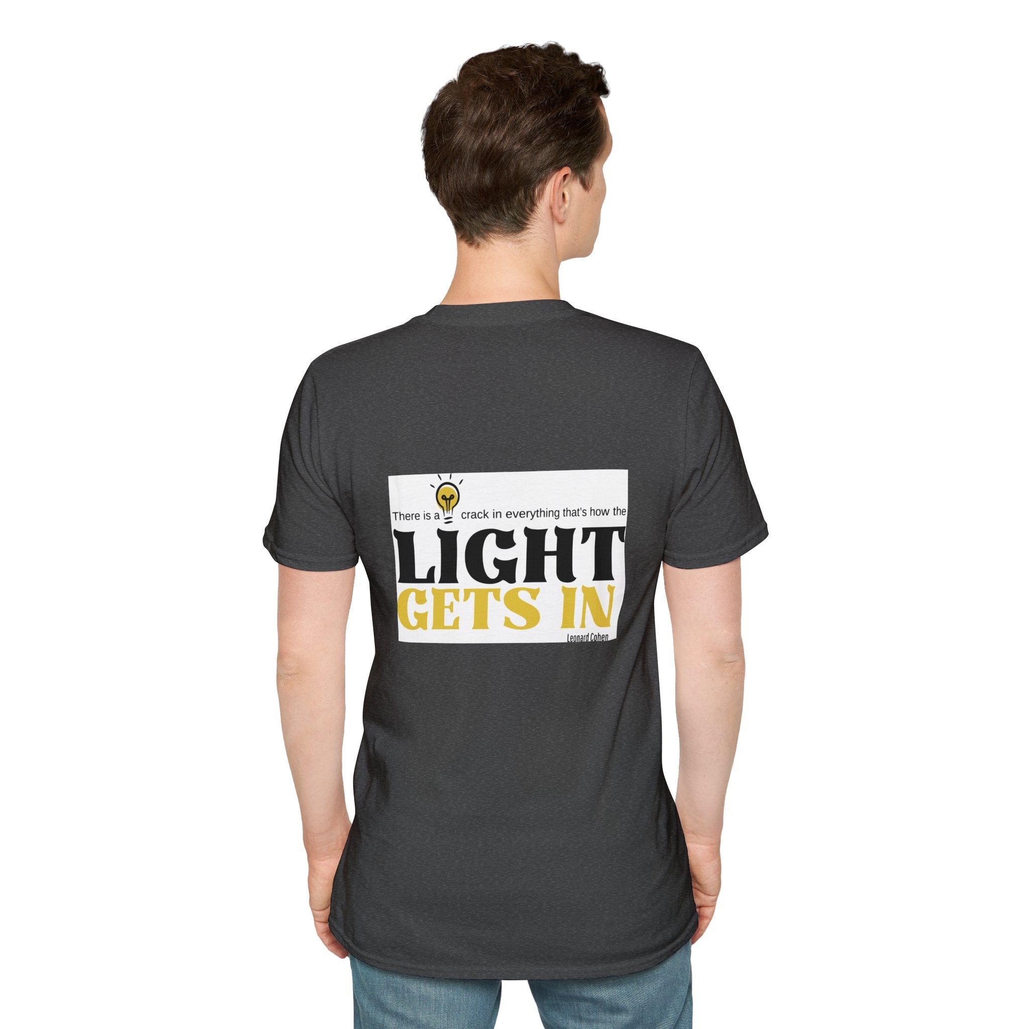 Light Gets In -  Unisex Softstyle T-Shirt