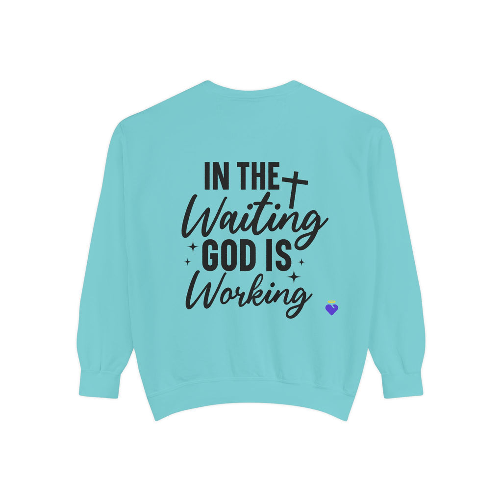 In the Waiting | Unisex Dyed Sweatshirt
