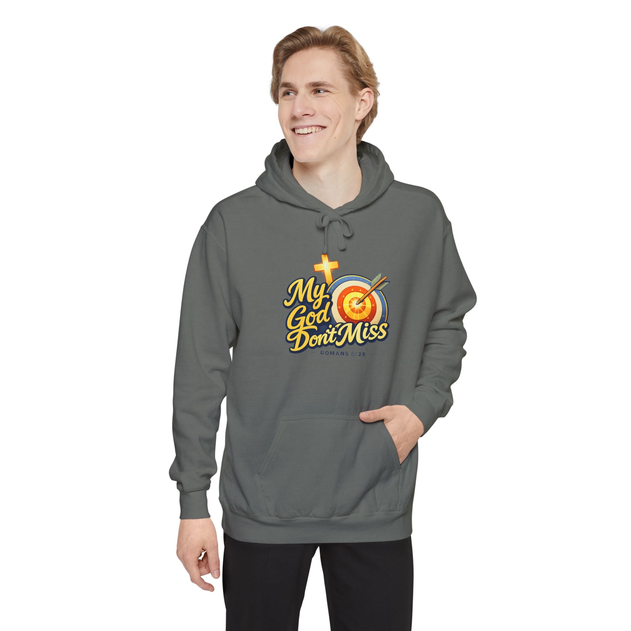 “My God Don’t Miss” Retro Pullover Hoodie