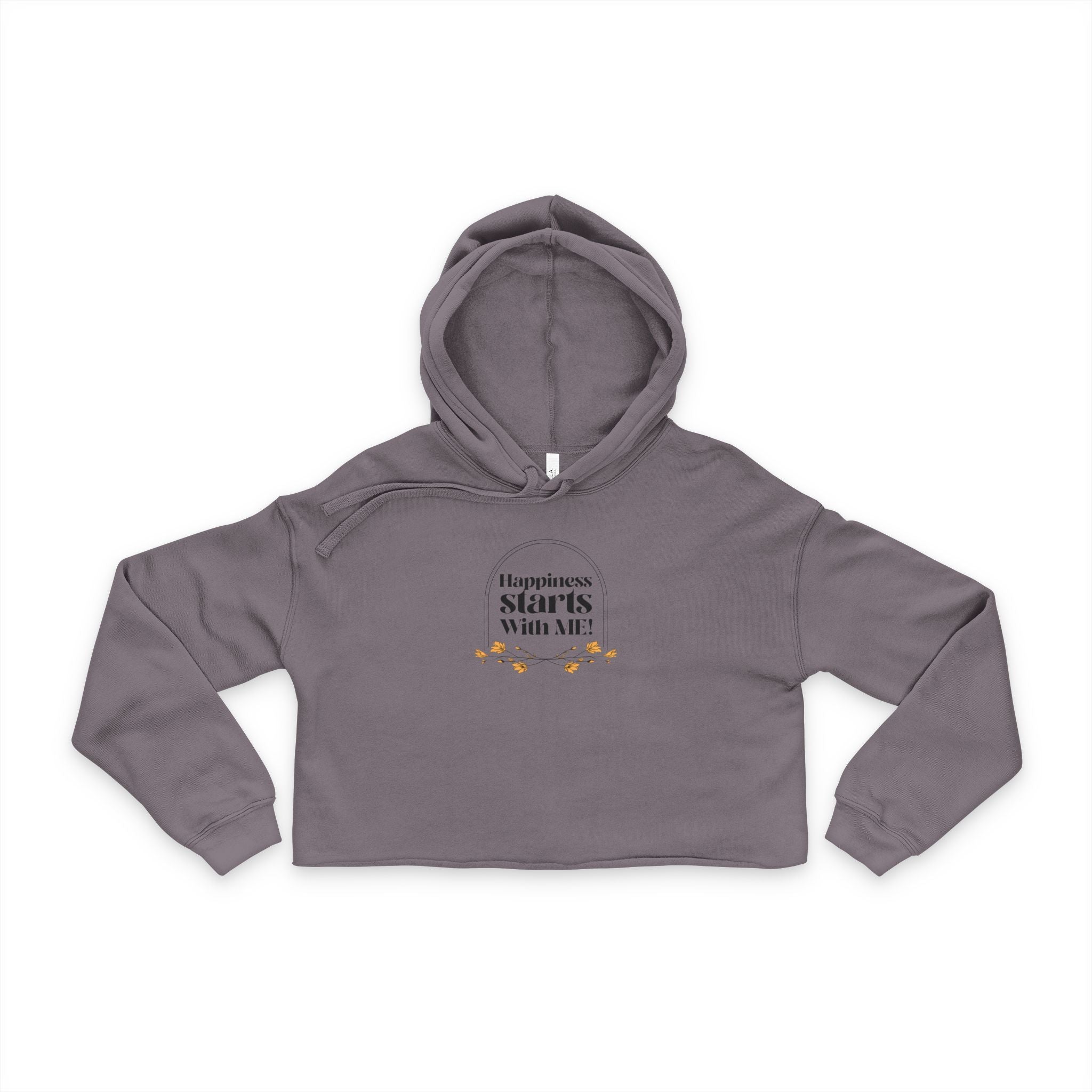Happiness - Women's Cropped Hoodie