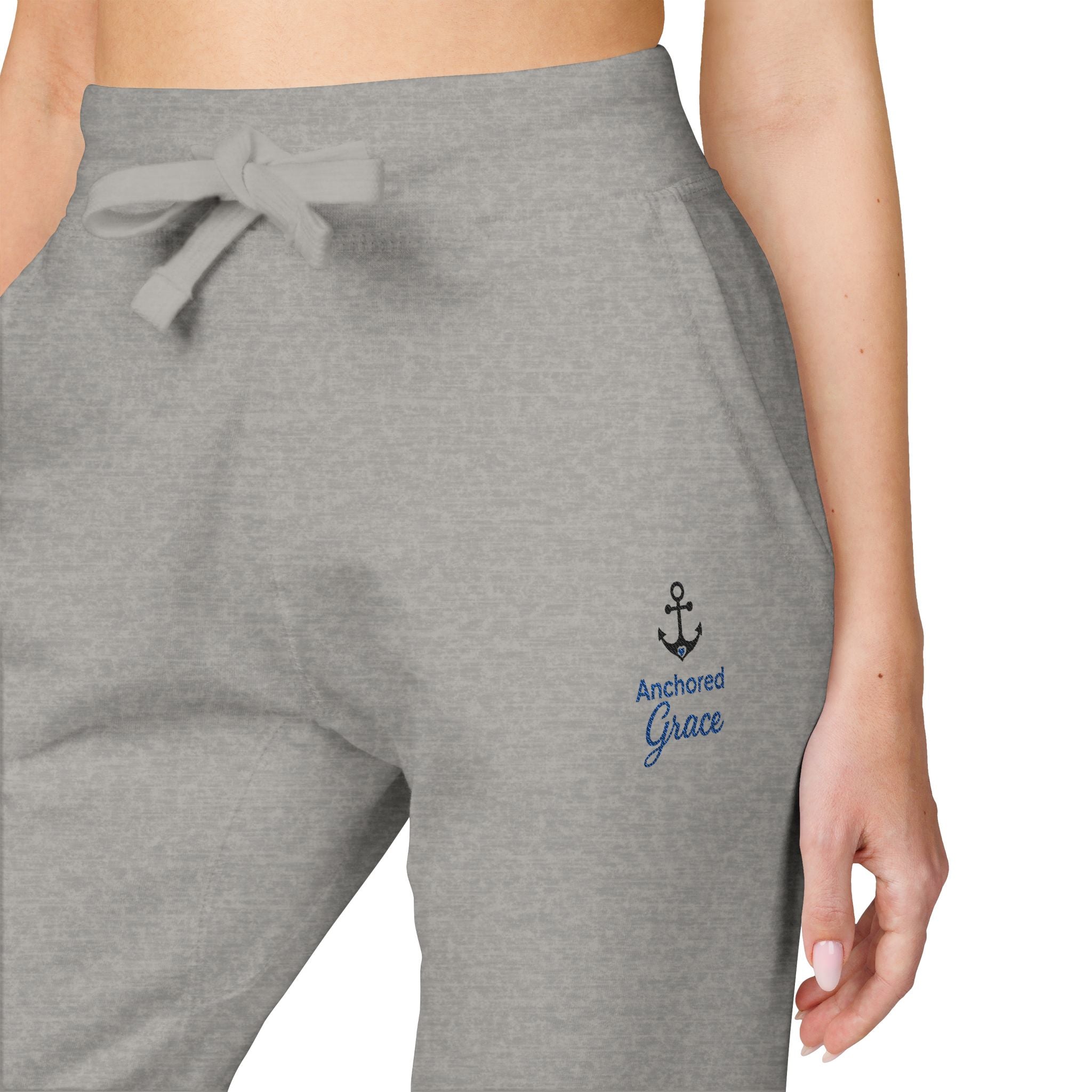 Anchored in Grace | Unisex Fleece Sweatpants