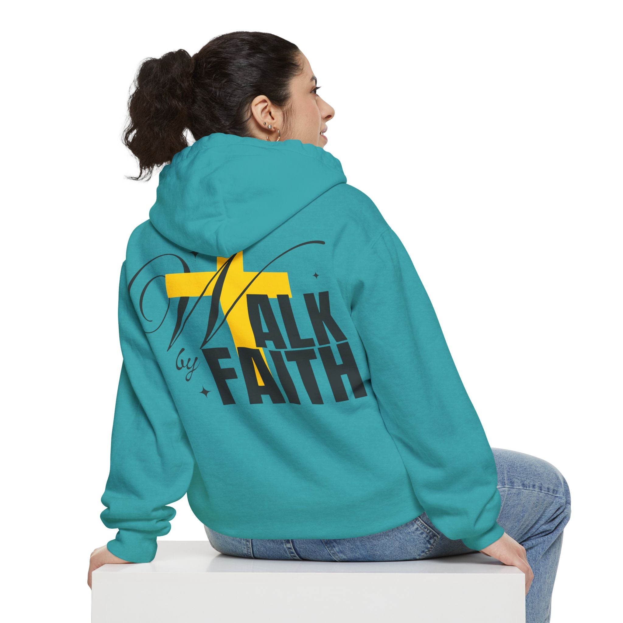 Walk by Faith | Unisex Pullover Hoodie