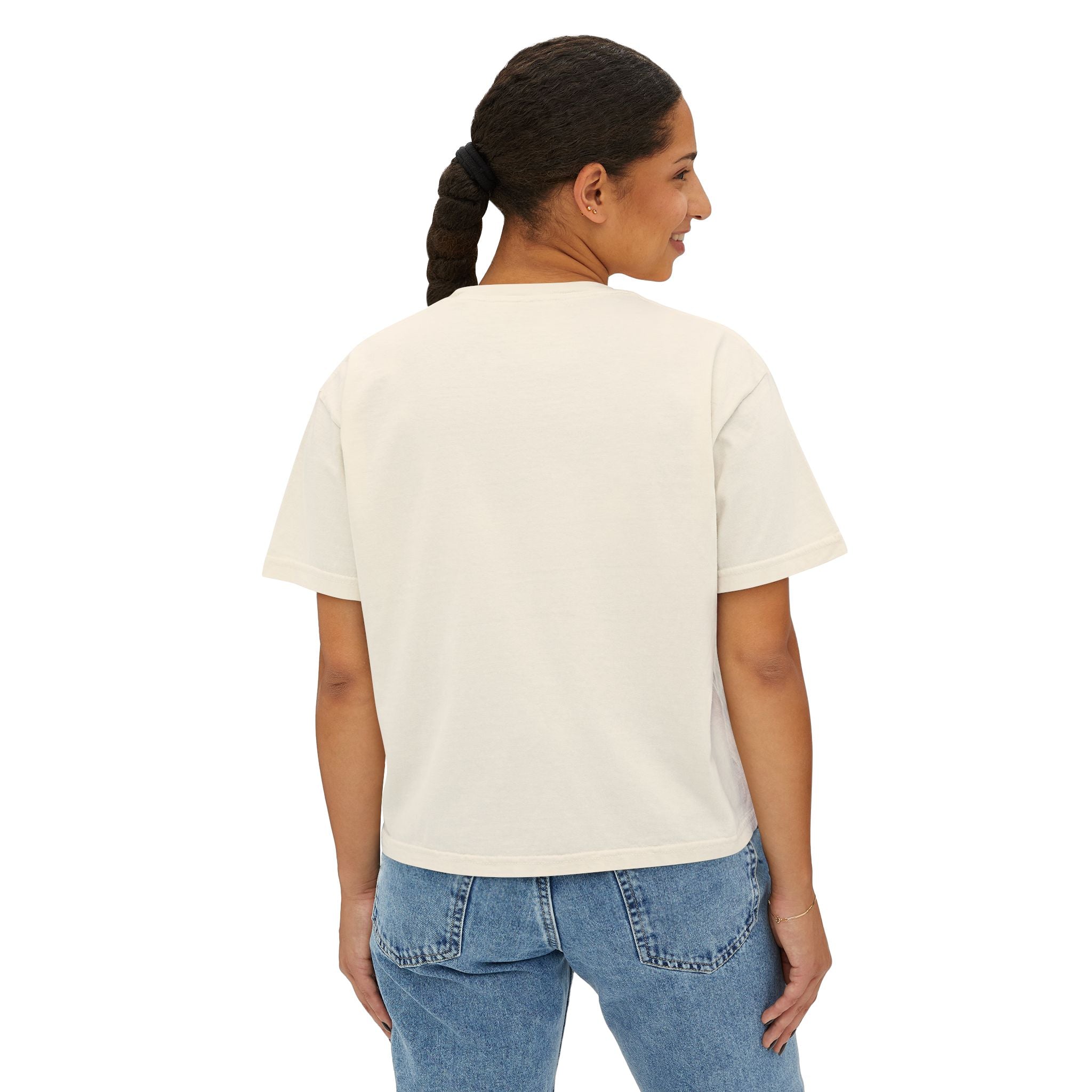 Do The Work | Women's Boxy Crop Top