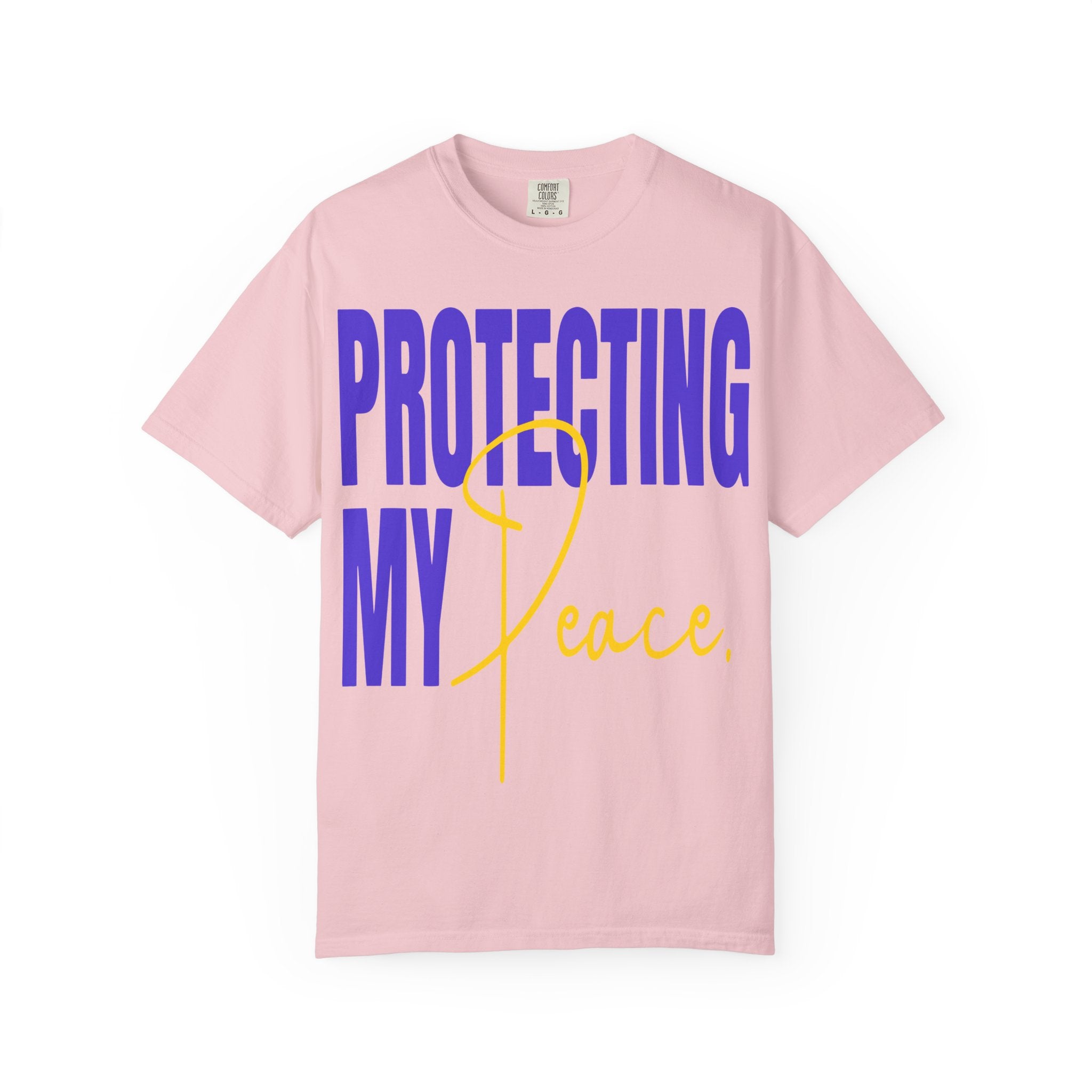 Protecting My Peace | Unisex Garment-Dyed T-Shirt T-Shirt - HeartHalo