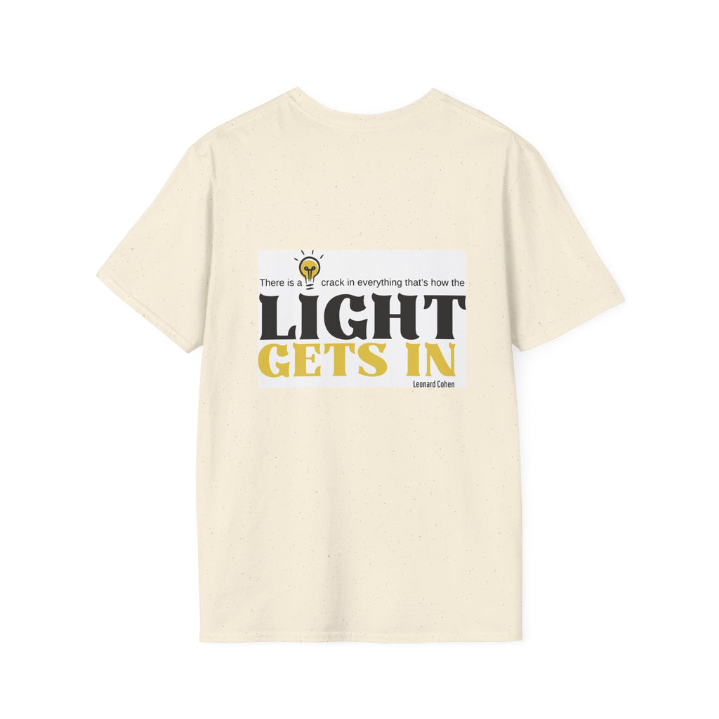 Light Gets In -  Unisex Softstyle T-Shirt