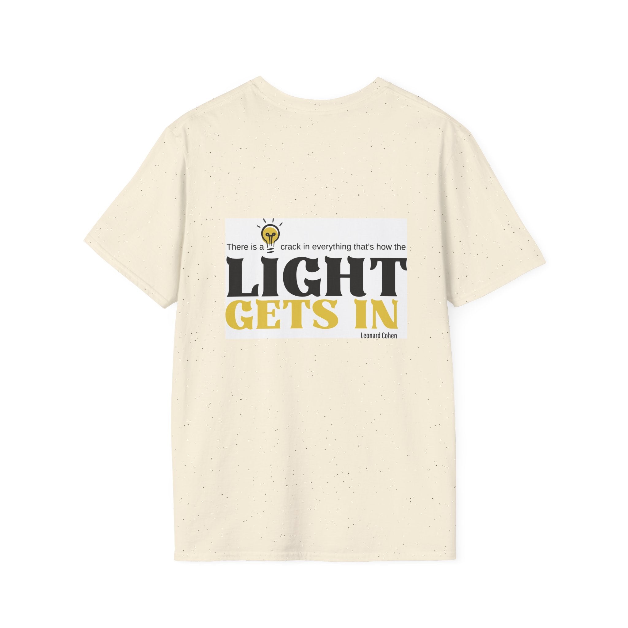 Light Gets In -  Unisex Softstyle T-Shirt