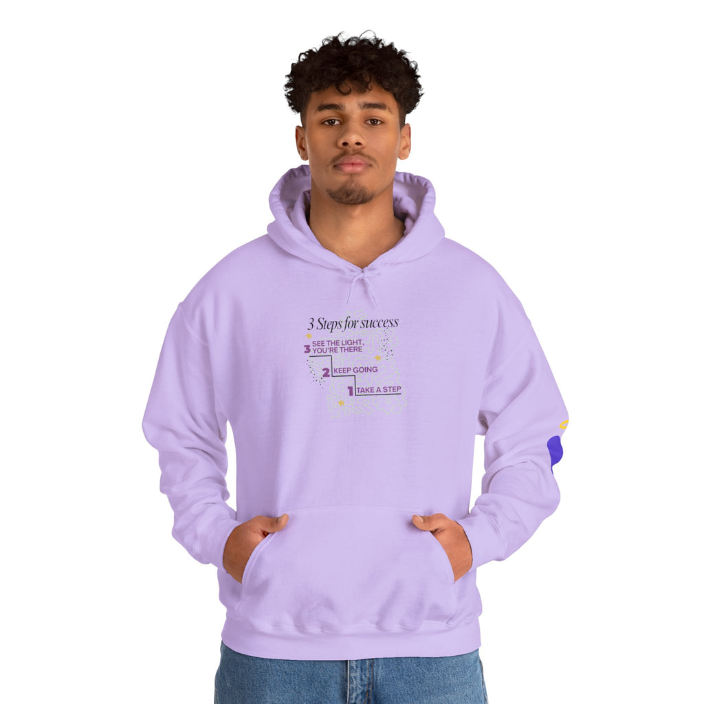 3 Steps to Success - Unisex Heavy Blend™ Hooded Sweatshirt