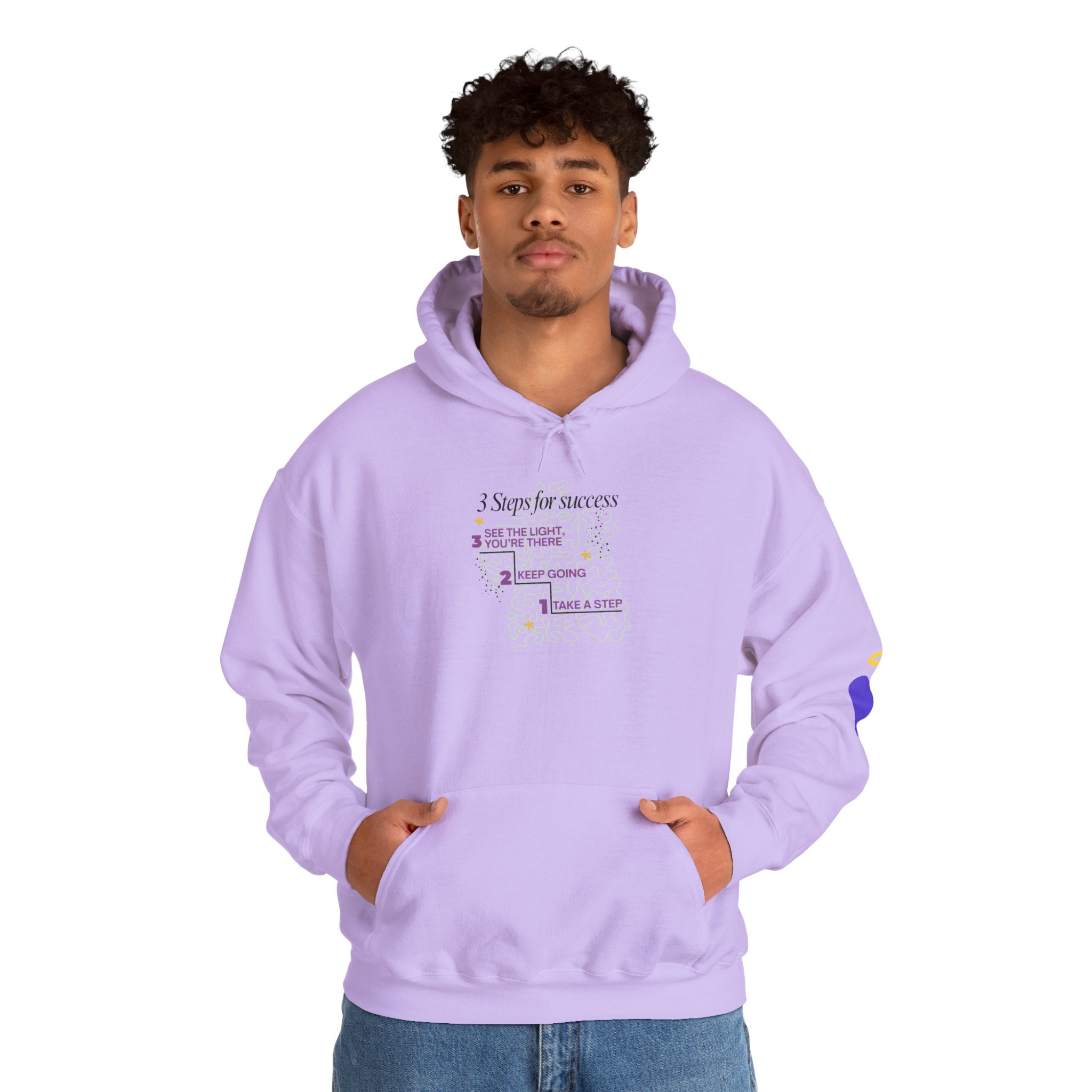 3 Steps to Success - Unisex Heavy Blend™ Hooded Sweatshirt