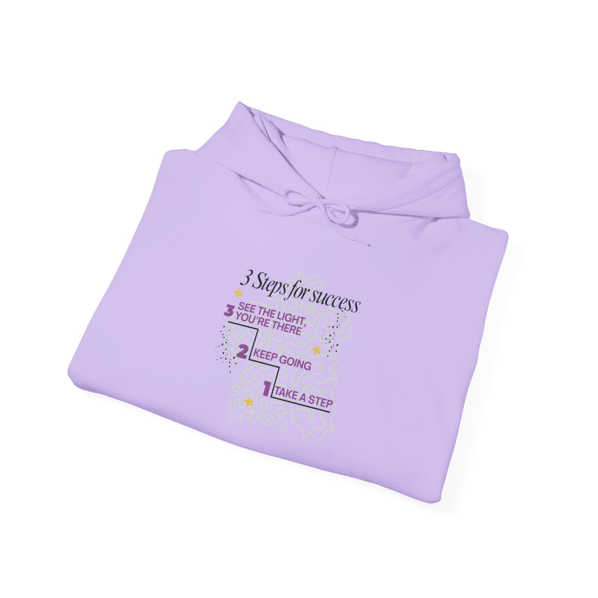 3 Steps to Success - Unisex Heavy Blend™ Hooded Sweatshirt